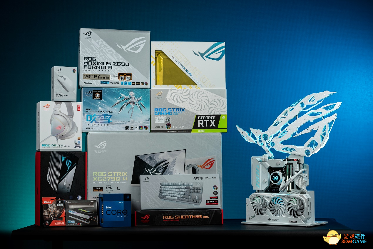 华硕Z690主板助力江南第一深情童锦程电竞房