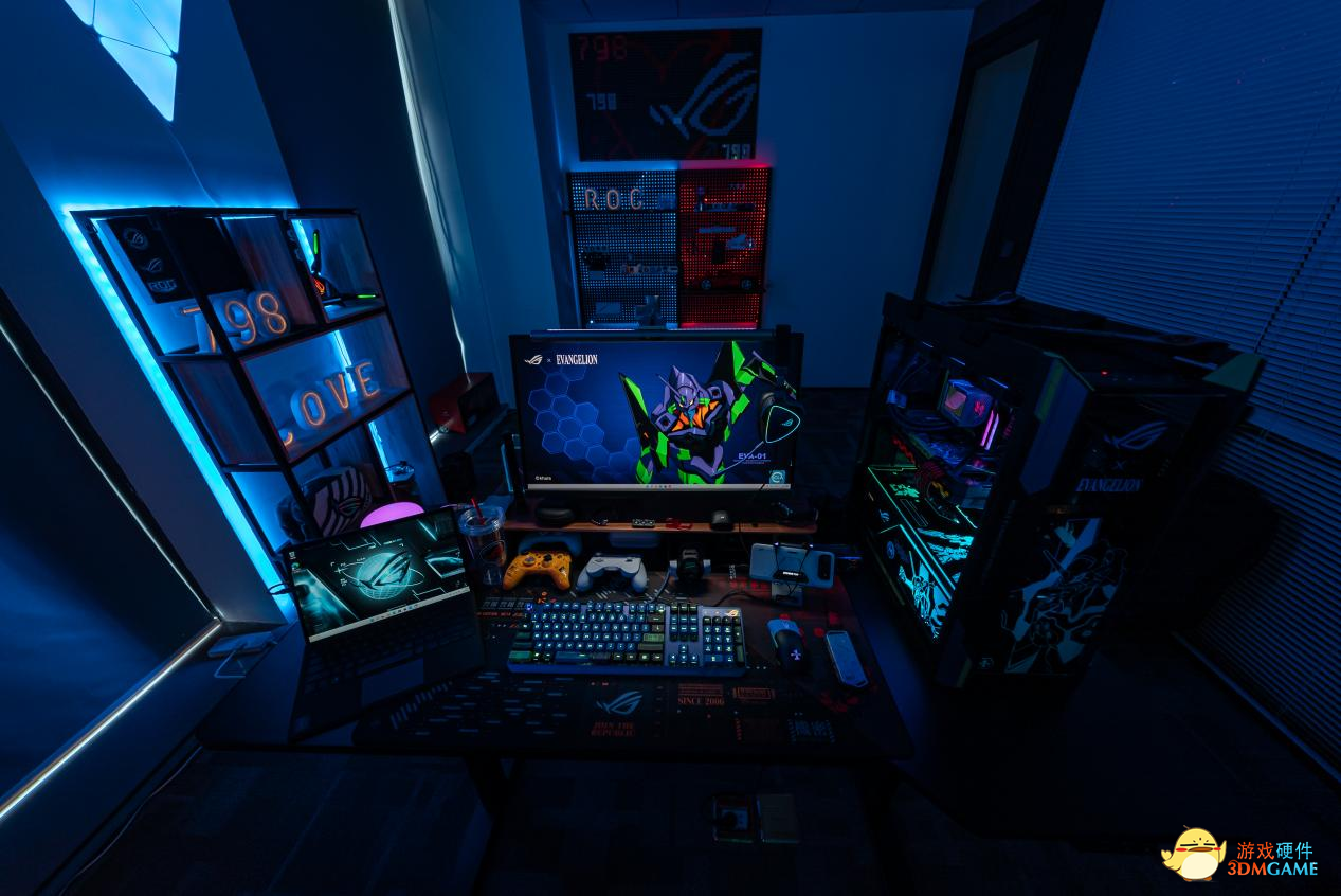 华硕Z690主板助力江南第一深情童锦程电竞房