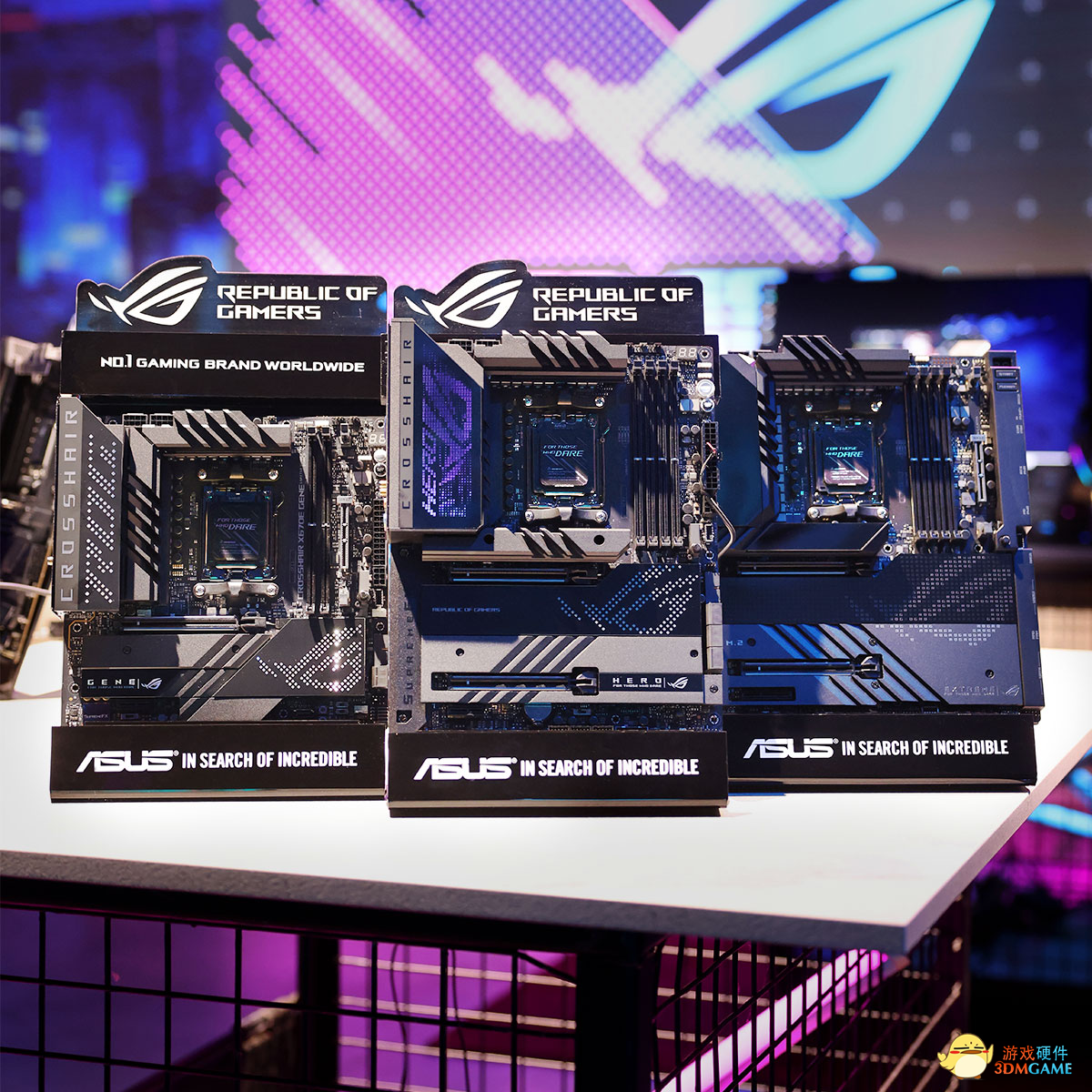 全阵容竞化 华硕X670E系列主板新品亮相科隆展