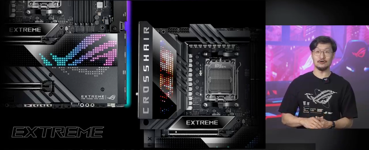 华硕携手AMD亮相CJ2022 揭秘ROG X670E主板