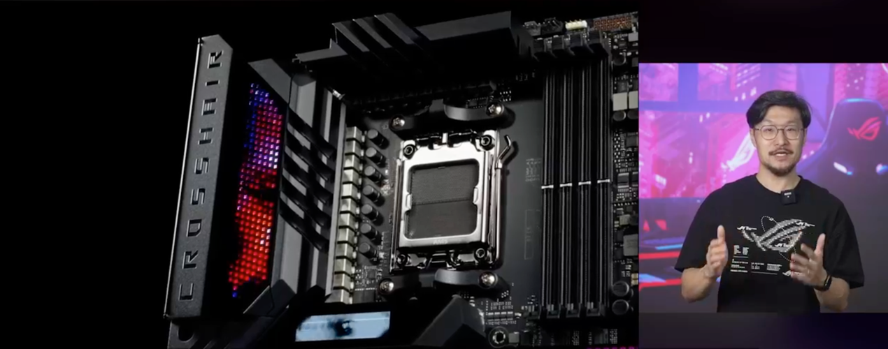 华硕携手AMD亮相CJ2022 揭秘ROG X670E主板