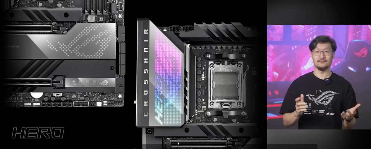 华硕携手AMD亮相CJ2022 揭秘ROG X670E主板