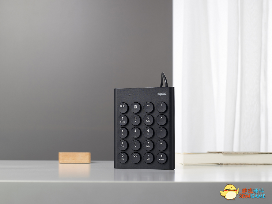 轻便商务 效率一刻 雷柏K30有线数字小键盘上市