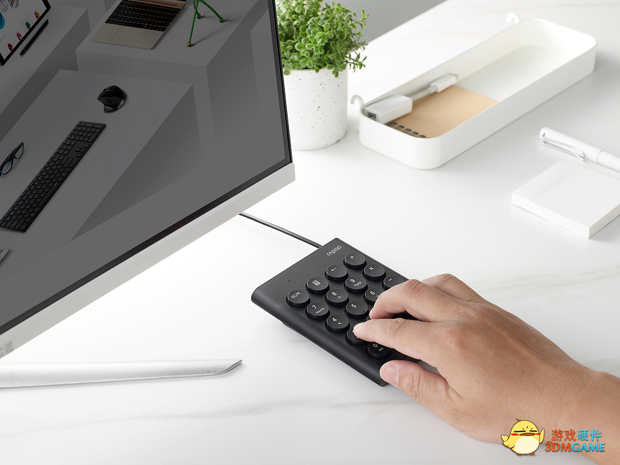 轻便商务 效率一刻 雷柏K30有线数字小键盘上市