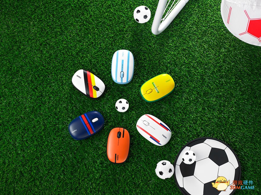 6款不同足球皮肤，雷柏M650多模无线鼠标球迷节日版视频