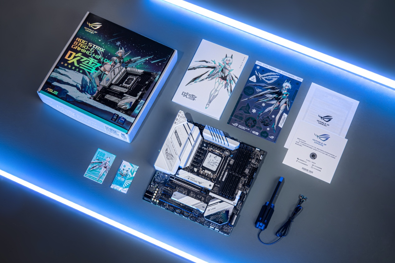 小身材大能量 华硕B760小吹雪D4主板颜值爆表