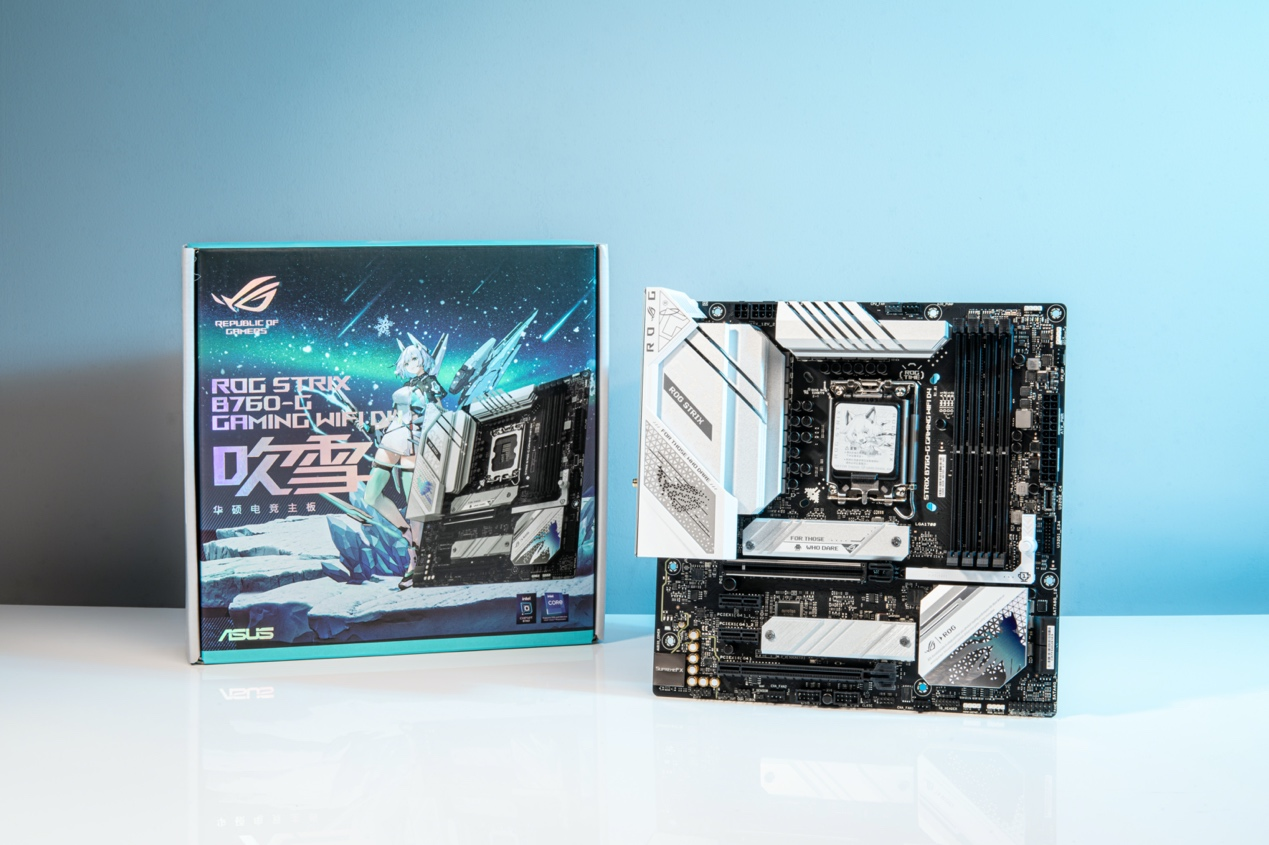 小身材大能量 华硕B760小吹雪D4主板颜值爆表