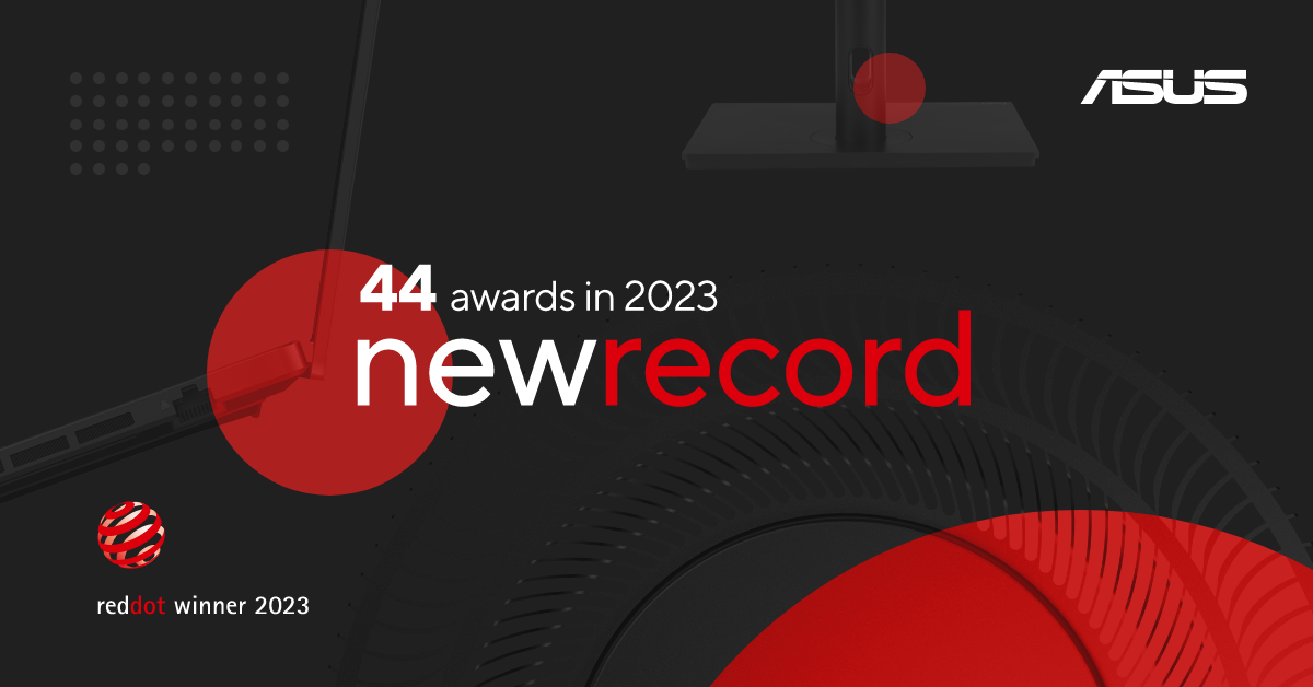 华硕Z790/X670E主板勇夺2023红点设计大奖