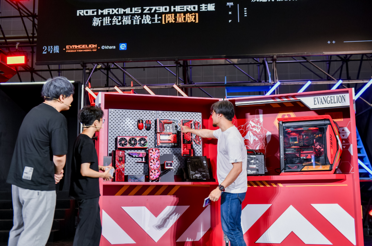 竞化纪元，梦幻联动！ROG×EVA新品发布会登陆BW 2023