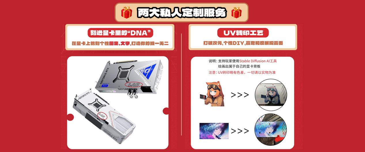 令人心动的圣诞礼物! 把个性刻进显卡的