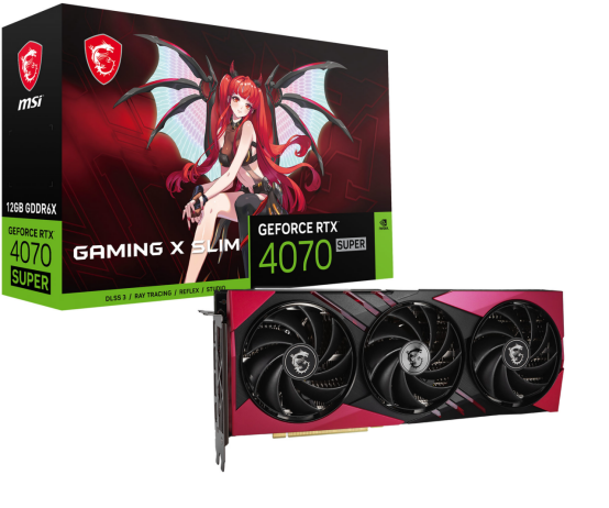 魔龙姬定制，加量不加价！微星RTX 4070 SUPER系列显卡再添新品