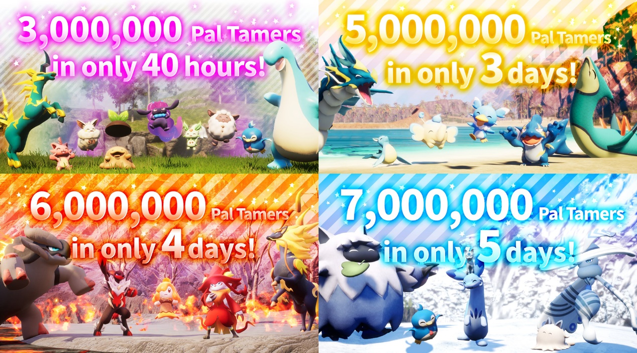 《幻兽帕鲁》5天卖出700万份！好玩在哪？