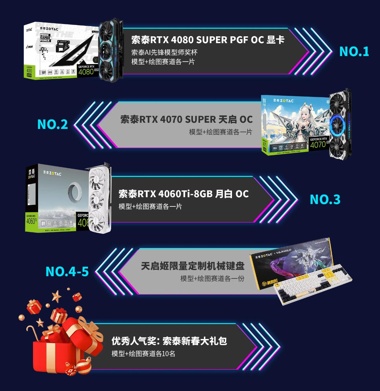 参与活动赢SUPER系列显卡！索泰×吐司 AI创作大赛优秀作品赏