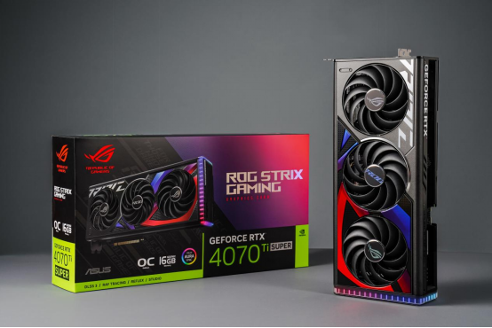 性能起飞，巅峰之选！华硕ROG STRIX 4070Ti SUPER超能力显卡