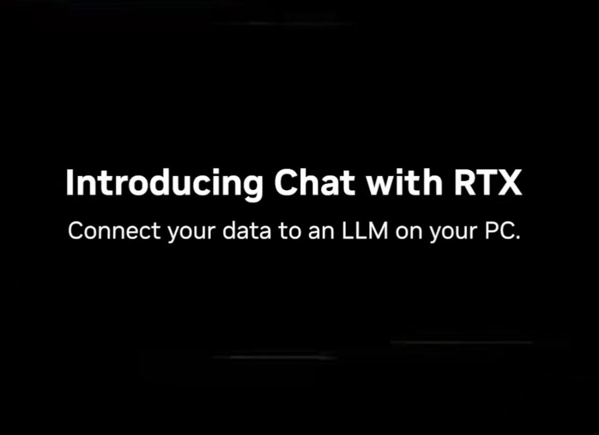Chat With RTX上线！华硕显卡体验Ai聊天机器人