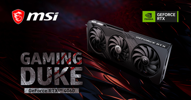 黑龙归来，微星发布RTX 4060 8G GAMING DUKE 3X龙爵显卡