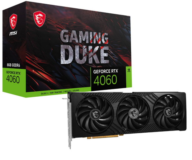 黑龙归来，微星发布RTX 4060 8G GAMING DUKE 3X龙爵显卡