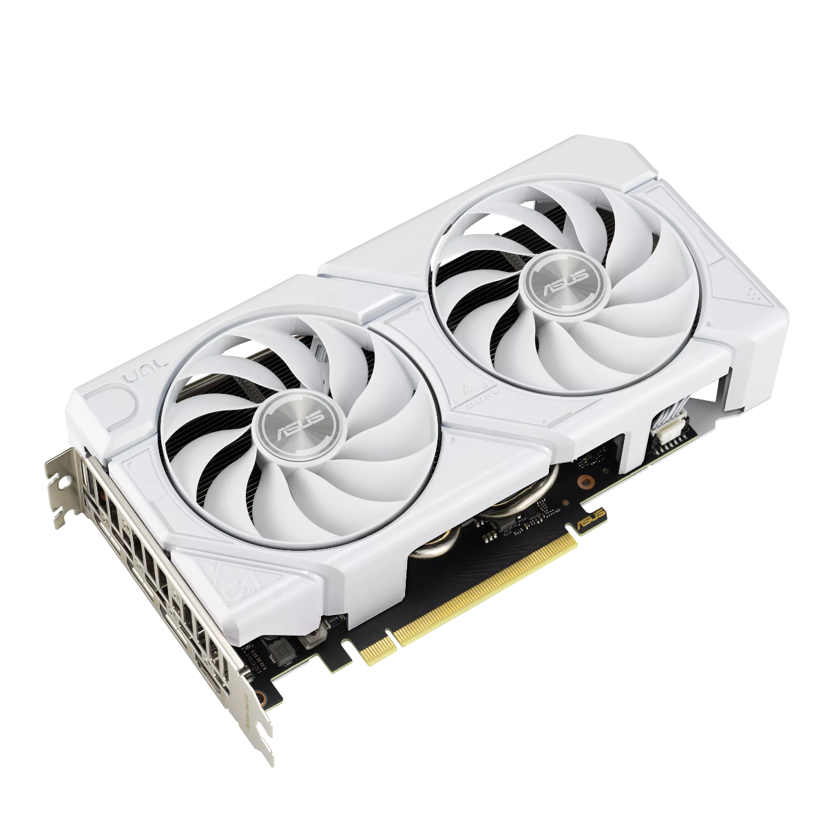 纯白风格！华硕DUAL 4070S EVO WHITE白色显卡来袭