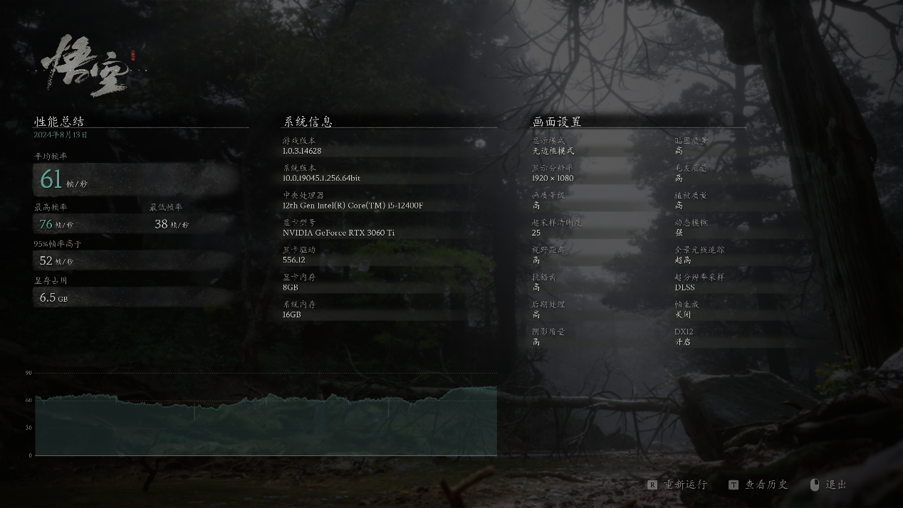 办公机大战《黑神话：悟空》之索泰RTX 3060Ti 天启篇