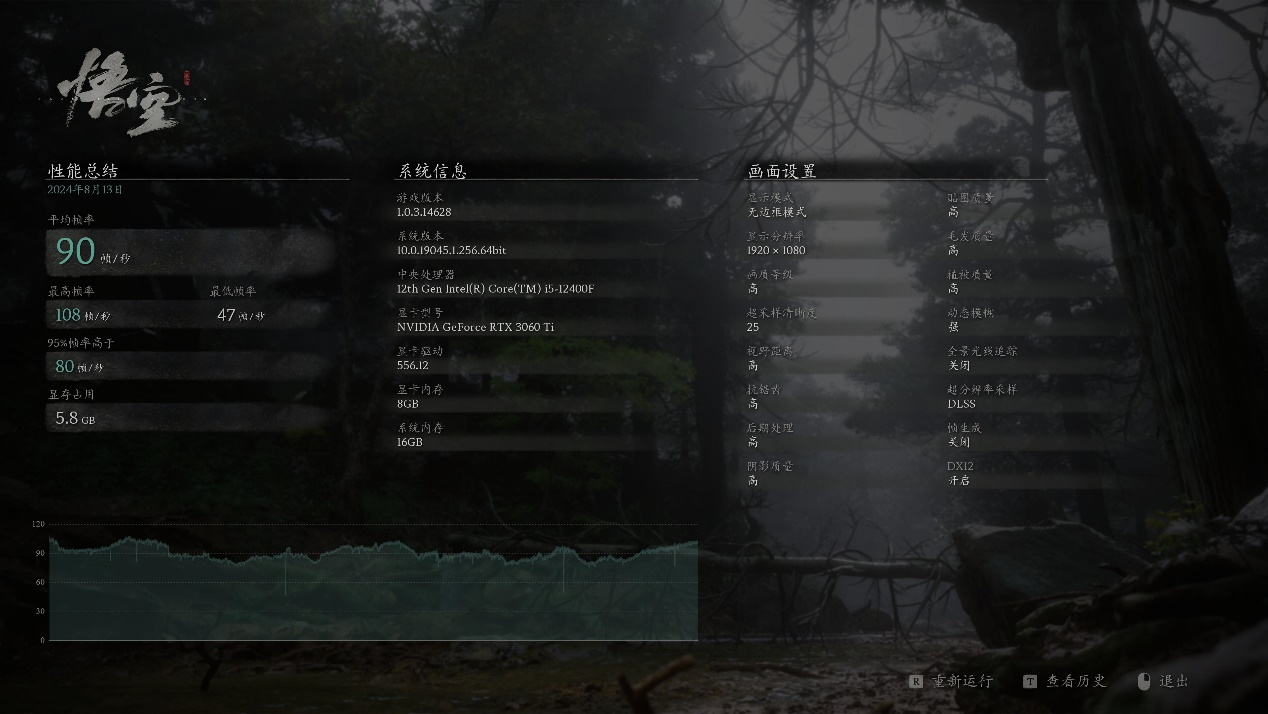 办公机大战《黑神话：悟空》之索泰RTX 3060Ti 天启篇