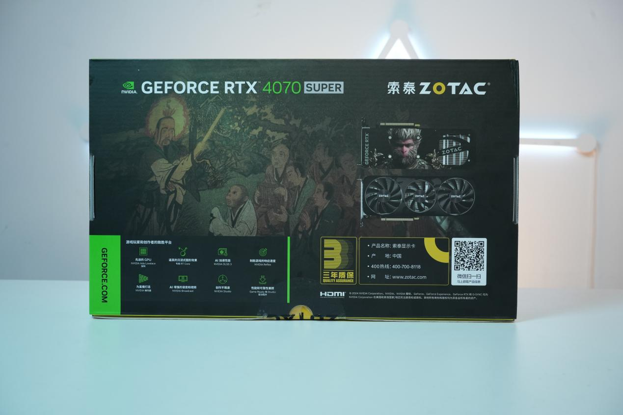 直面天命，索泰黑神话悟空联名显卡评测