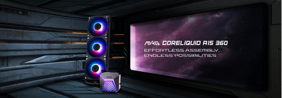 2025年CES展微星发布A15散热器、1600W电源及900L机箱新品