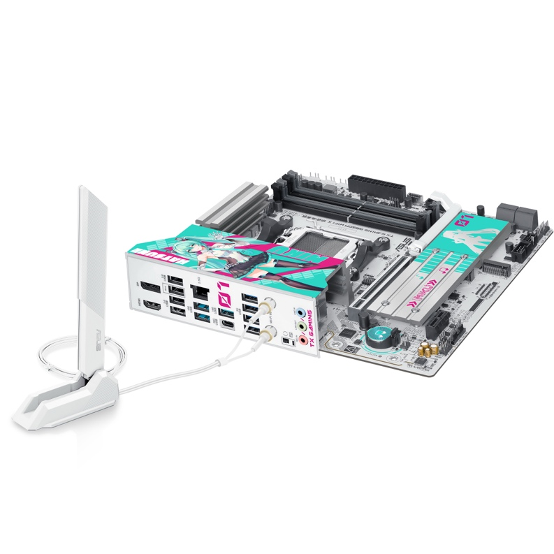 华硕天选B850主板初音未来版火热预约中