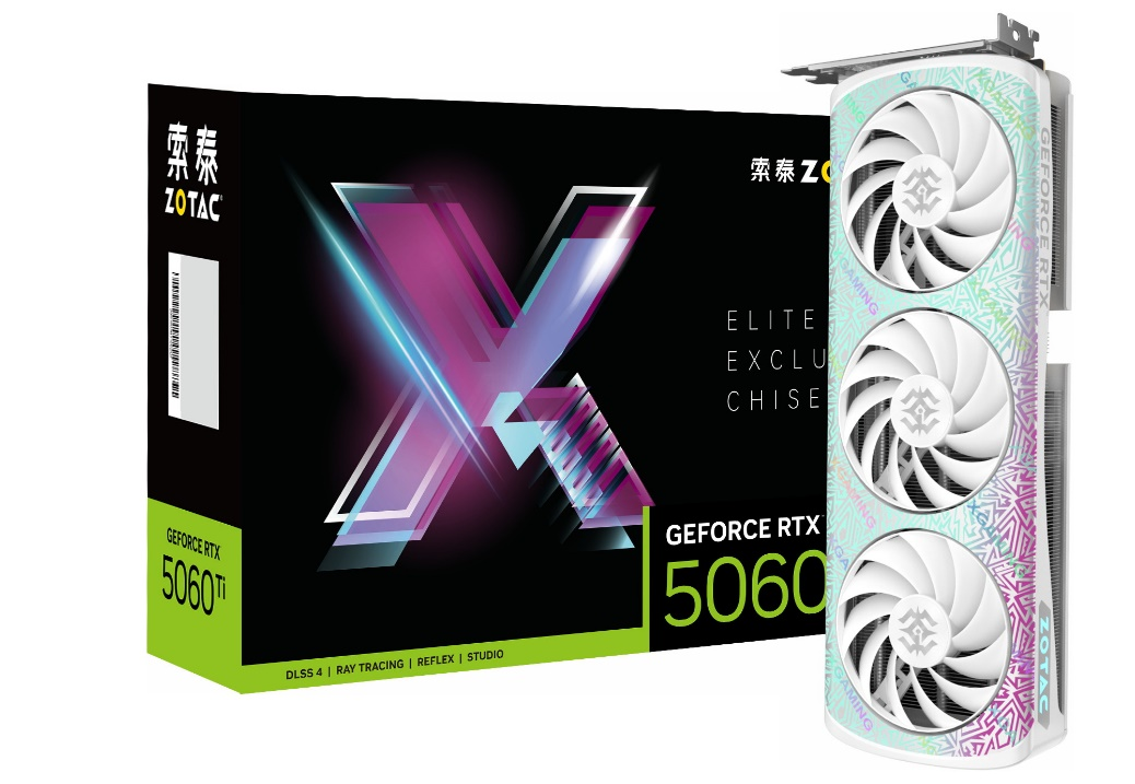 索泰GeForce RTX 5060 Ti 显卡正式发布：个性鲜明的电竞利器