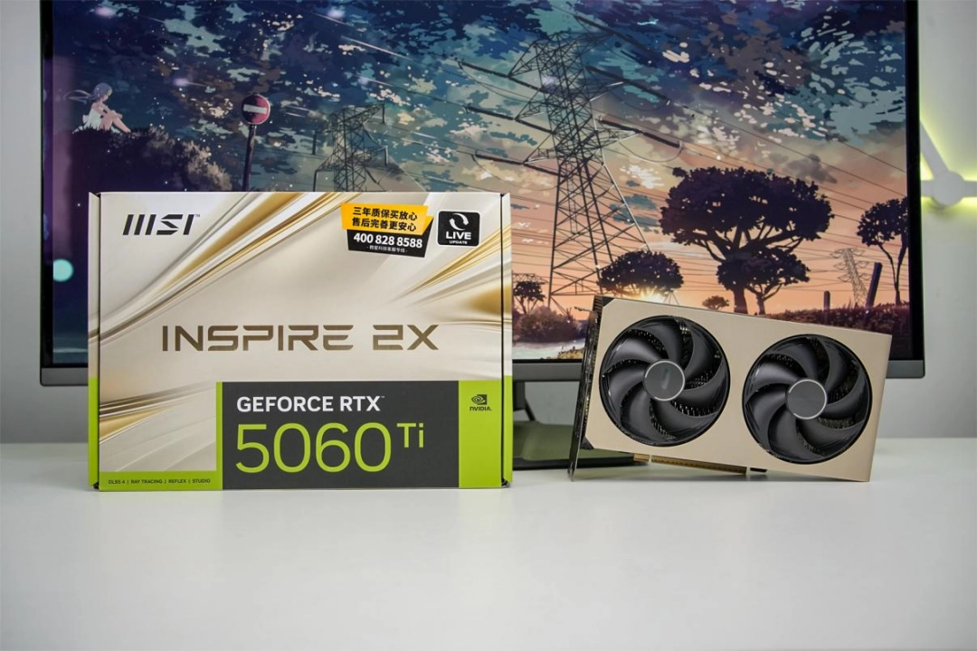 微星 GeForce RTX 5060Ti 16G硬派师评测：更适合ITX的无光百搭显卡
