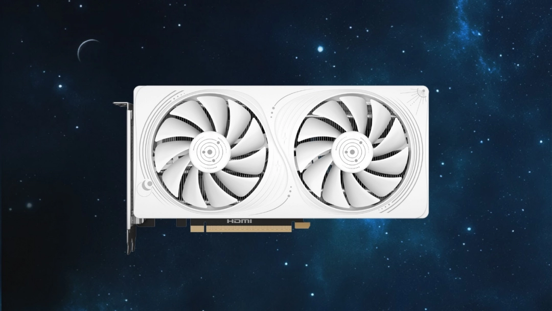 索泰RTX 5060 Ti 8GB 星辰 OC：星轨美学与电竞科技的融合