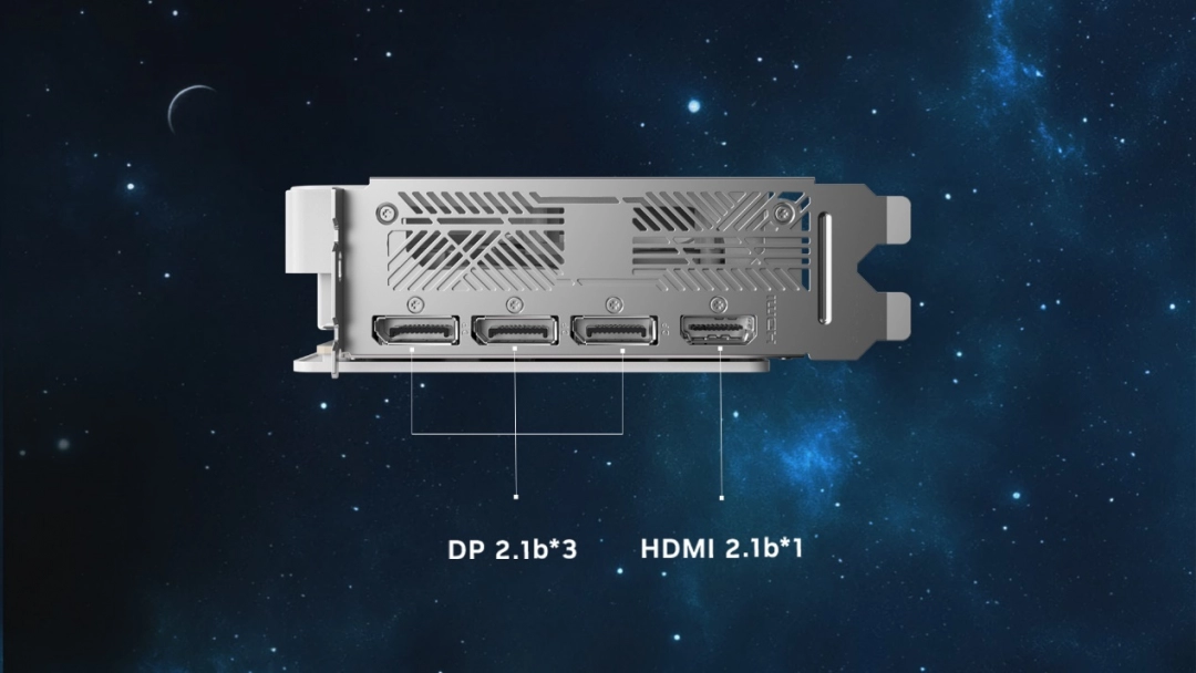 索泰RTX 5060 Ti 8GB 星辰 OC：星轨美学与电竞科技的融合