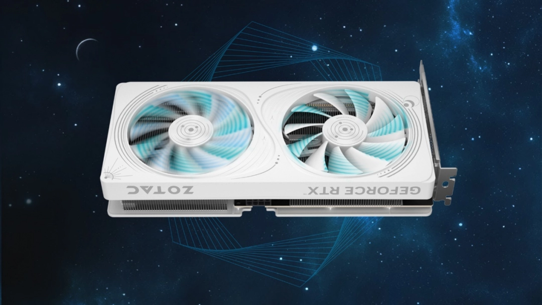 索泰RTX 5060 Ti 8GB 星辰 OC：星轨美学与电竞科技的融合