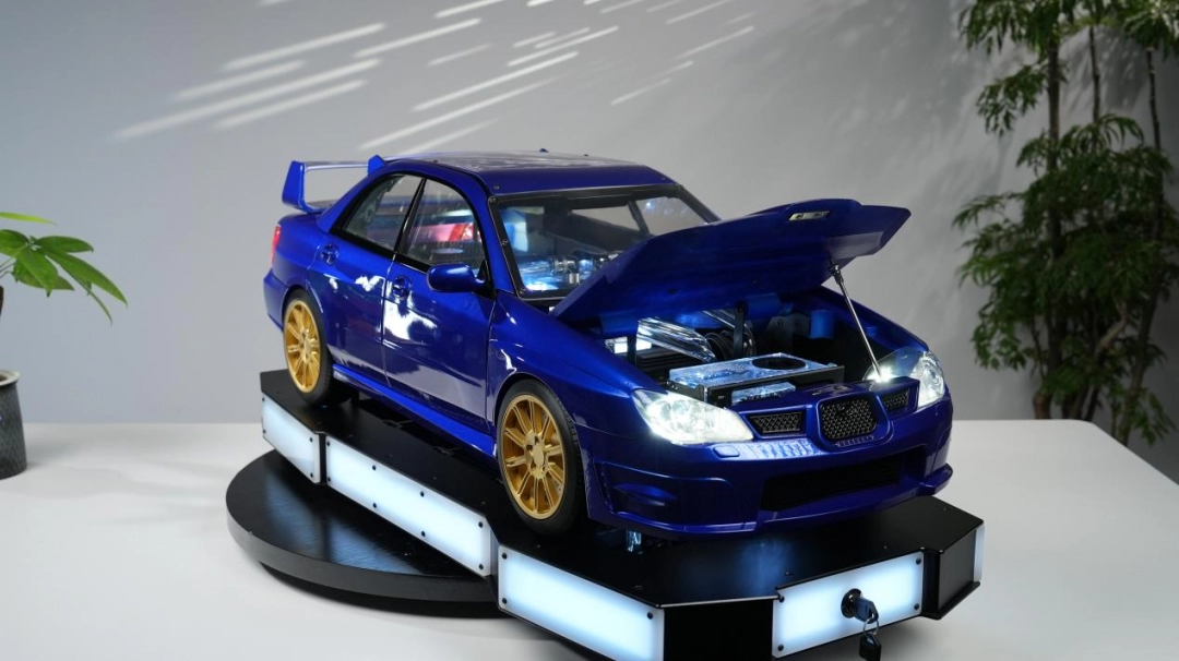 1:6复刻斯巴鲁STI！溜溜哥专属的技嘉AORUS MOD曝光