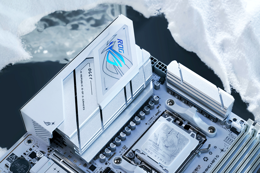 超至DDR5-8500 华硕ROG B850小吹雪主板战力非凡