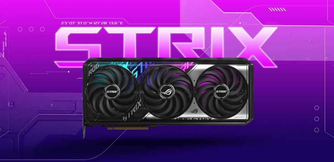 618高能显卡申请出战！ROG STRIX猛禽RTX5070 Ti显卡