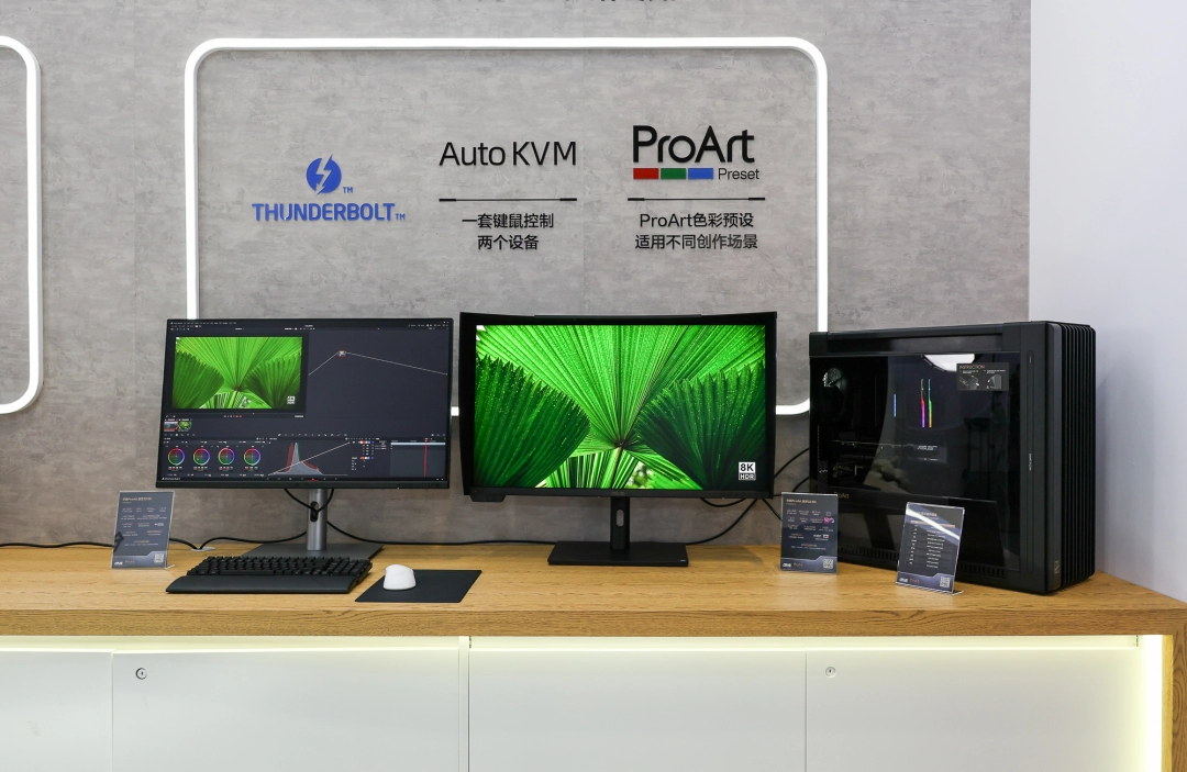 华硕多款ProArt主板闪耀2025 P&E展