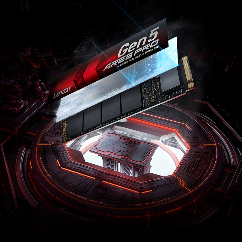 Gen5搅局者来袭！雷克沙ARES PRO Gen5 SSD，为AI与极致体验而生