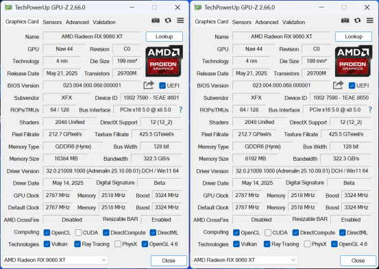 游戏，生产力双杀RTX 5060 Ti，AMD Radeon RX 9060 XT系列显卡首发