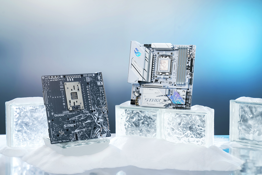 BW2025 华硕B850小吹雪主板邀你解锁ROG玩+乐园