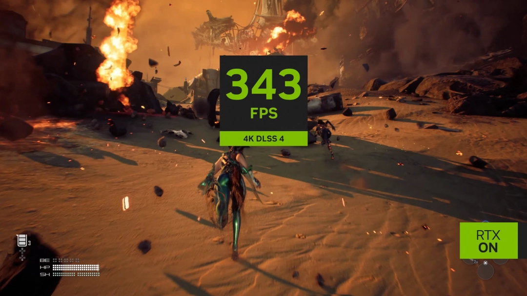 战力全开！华硕5070Ti显卡搭载DLSS4高帧畅玩《剑星》