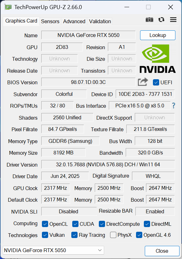1080P专用，多帧生成后碾压RTX 4060，七彩虹RTX 5050 Ultra评测