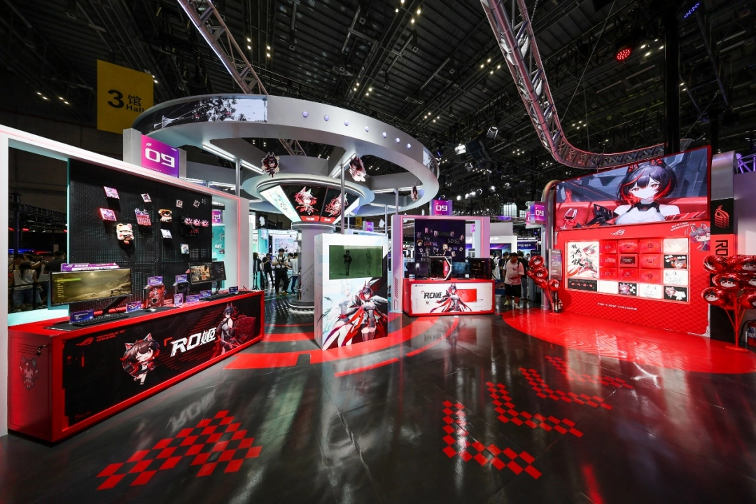 BW2025 ROG玩+乐园 华硕显卡引爆次元狂欢