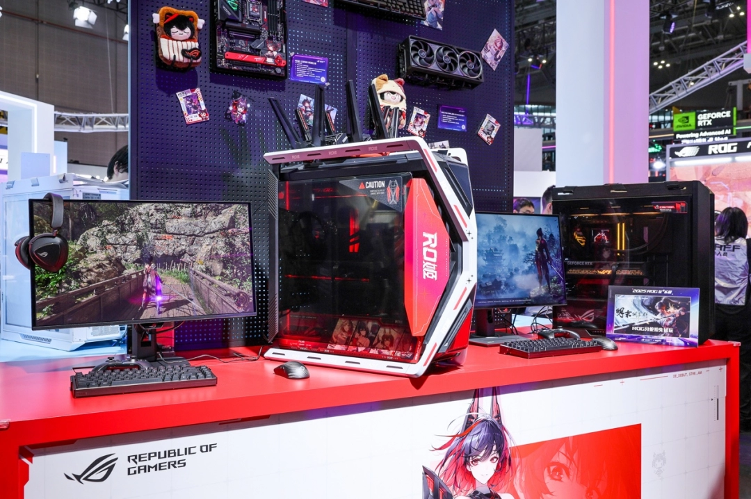 BW2025 ROG玩+乐园 华硕显卡引爆次元狂欢