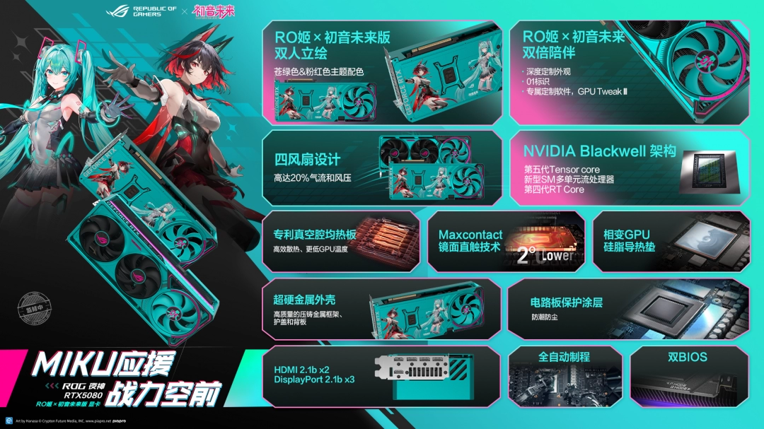 ROG×初音未来联名丨玩+乐园ROG新品发布会燃爆BW2025