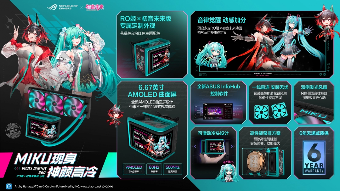 ROG×初音未来联名丨玩+乐园ROG新品发布会燃爆BW2025