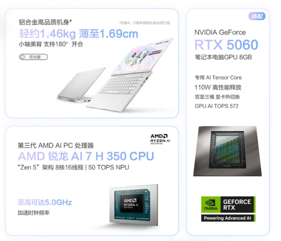 华硕天选Air《时光代理人》联名礼盒款7月12日11:00正式开售