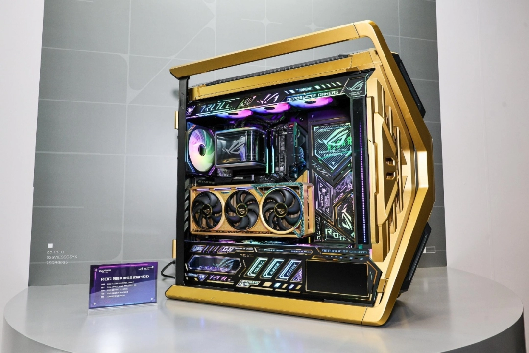 华硕主板撼动BW2025 ROG玩+乐园引玩家狂欢