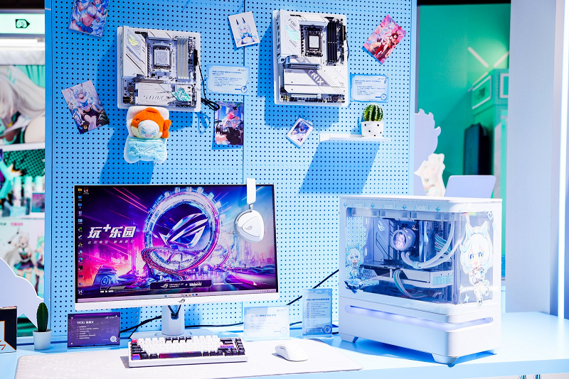 华硕主板撼动BW2025 ROG玩+乐园引玩家狂欢