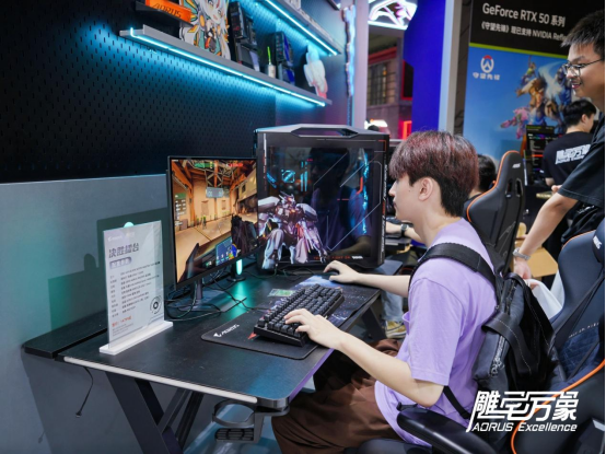 BW2025技嘉AORUS战力全开，次元突破！硬核电竞引爆文化狂潮