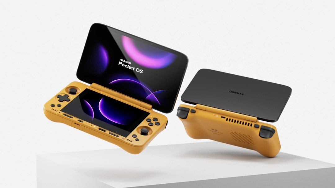 独一无二的双屏体验——全球首款翻盖双屏安卓掌机 AYANEO Pocket DS 正式发布